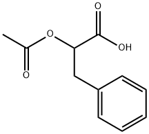 2-ACETOXY-3-PHENYL-PROPIONIC ACID,69056-25-3,结构式