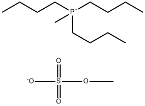 甲基三丁基膦甲基硫酸盐, 69056-62-8, 结构式