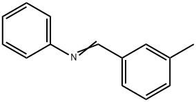 Benzenamine,N-[(3-methylphenyl)methylene]-, 6906-25-8, 结构式