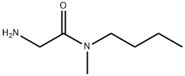 Acetamide, 2-amino-N-butyl-N-methyl- (9CI) Structure