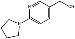 [6-(1-吡咯烷)-3-吡啶基]甲醇,690632-01-0,结构式