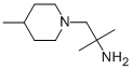 1,1-DIMETHYL-2-(4-METHYL-PIPERIDIN-1-YL)-ETHYLAMINE Structure