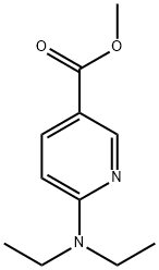 METHYL 6-(DIETHYLAMINO)NICOTINATE Struktur