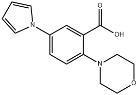 2-MORPHOLINO-5-(1H-PYRROL-1-YL)BENZOIC ACID|2-MORPHOLINO-5-(1H-PYRROL-1-YL)BENZOIC ACID