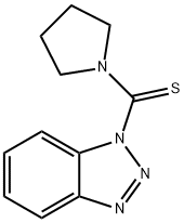 BENZOTRIAZOL-1-YLPYRROLIDIN-1-YLMETHANE& Struktur