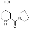 2‐ピペリジニル(1‐ピロリジニル)メタノン塩酸塩 化学構造式