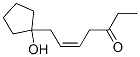 5-Hepten-3-one,7-(1-hydroxycyclopentyl)-,(5Z)-(9CI)|