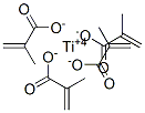 2-メチルプロペン酸/チタン,(1:x) 化学構造式