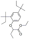 2-[2,4-双(1,1-二甲基丙基)苯氧基]丁酸乙酯,69080-71-3,结构式