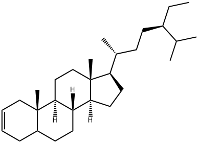 (24R)-ETHYLCHOLEST-2-ENE,69088-87-5,结构式