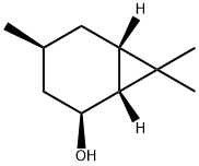 (+)-trans,trans-5-Caranol, 6909-22-4, 结构式