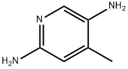 2,5-ジアミノ-4-メチルピリジン 化学構造式