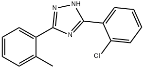 5-(2-Chlorophenyl)-3-(o-tolyl)-1H-1,2,4-triazole Structure