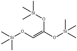 Tris(trimethylsilyloxy)ethylene Struktur