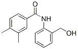 Benzamide, N-[2-(hydroxymethyl)phenyl]-3,4-dimethyl- (9CI) Structure