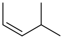 cis-4-Methyl-2-pentene Struktur