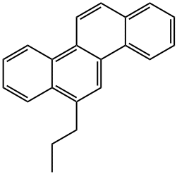 6-N-PROPYLCHRYSENE Struktur