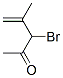 4-Penten-2-one,  3-bromo-4-methyl- 结构式