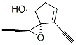 1-Oxaspiro[2.4]hept-6-en-4-ol, 2,7-diethynyl-, (2S,3S,4R)- (9CI) 化学構造式