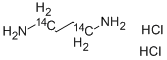 PUTRESCINE-1,4-14C DIHYDROCHLORIDE Struktur