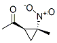 Ethanone, 1-(2-methyl-2-nitrocyclopropyl)-, trans- (9CI) 结构式