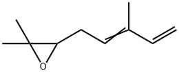 2,2-Dimethyl-3-(3-methyl-2,4-pentadienyl)-oxirane Structure