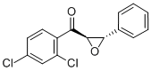 Methanone, (2,4-dichlorophenyl)[(2R,3S)-3-phenyloxiranyl]- Structure