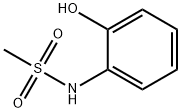Methanesulfonamide,N-(2-hydroxyphenyl)- Structure