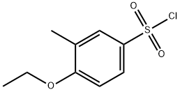 4-ethoxy-3-methylbenzenesulfonyl chloride(SALTDATA: FREE), 69129-64-2, 结构式