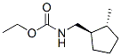 Carbamic acid, [(2-methylcyclopentyl)methyl]-, ethyl ester, trans- (9CI) Struktur