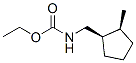 Carbamic acid, [(2-methylcyclopentyl)methyl]-, ethyl ester, cis- (9CI) Struktur