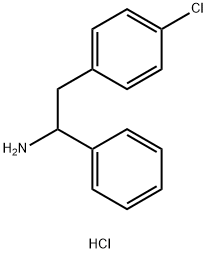 Phenethylamine, 4-chloro-N-phenyl-, hydrochloride Structure