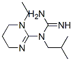 Guanidine, N-(1-ethyl-1,4,5,6-tetrahydro-2-pyrimidinyl)-N-(2-methylpropyl)- (9CI) Structure