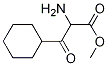 2-氨基-3-环已基-3-氧代-丙酸甲酯盐酸盐,691348-86-4,结构式