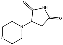 3-N-吗啉基吡咯烷-2,5-二酮, 691380-55-9, 结构式