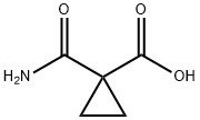 1-CARBOXYCYCLOPROPANECARBOXAMIDE Structure