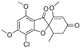 griseofulvin 化学構造式