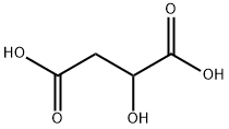 Malic acid  Struktur