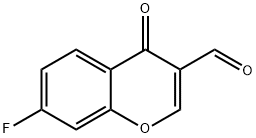 7-FluorochroMone-3-carboxaldehyde Structure