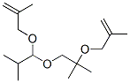 2,5,5,11-Tetramethyl-8-isopropyl-4,7,9-trioxa-1,11-dodecadiene Structure