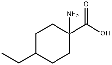 1-AMINO-4-ETHYLCYCLOHEXANECARBOXYLIC ACID Structure