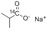 ISOBUTYRIC ACID SODIUM SALT, [CARBOXYL-14C] Structure