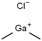 二甲基镓氯化物, 6917-81-3, 结构式