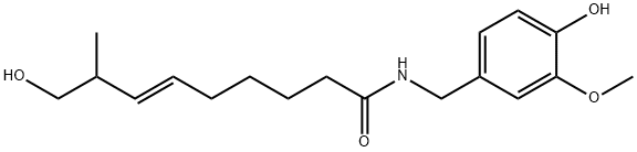 17-羟基辣椒素,69173-71-3,结构式