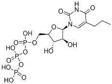 1-beta-arabinofuranosyl-5-propyluracil-5'-triphosphate Structure
