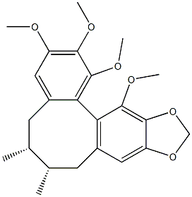 ゴミシン N 化学構造式