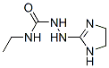 Hydrazinecarboxamide,  2-(4,5-dihydro-1H-imidazol-2-yl)-N-ethyl-,691839-78-8,结构式