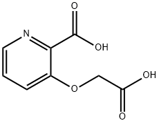 2-Pyridinecarboxylicacid,3-(carboxymethoxy)-(9CI),691845-06-4,结构式