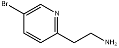 2-(5-溴吡啶-2-基)乙胺,691872-17-0,结构式