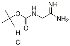 N-(2-氨基-2-亚氨乙基)氨基甲酸叔丁酯盐酸盐,691898-38-1,结构式